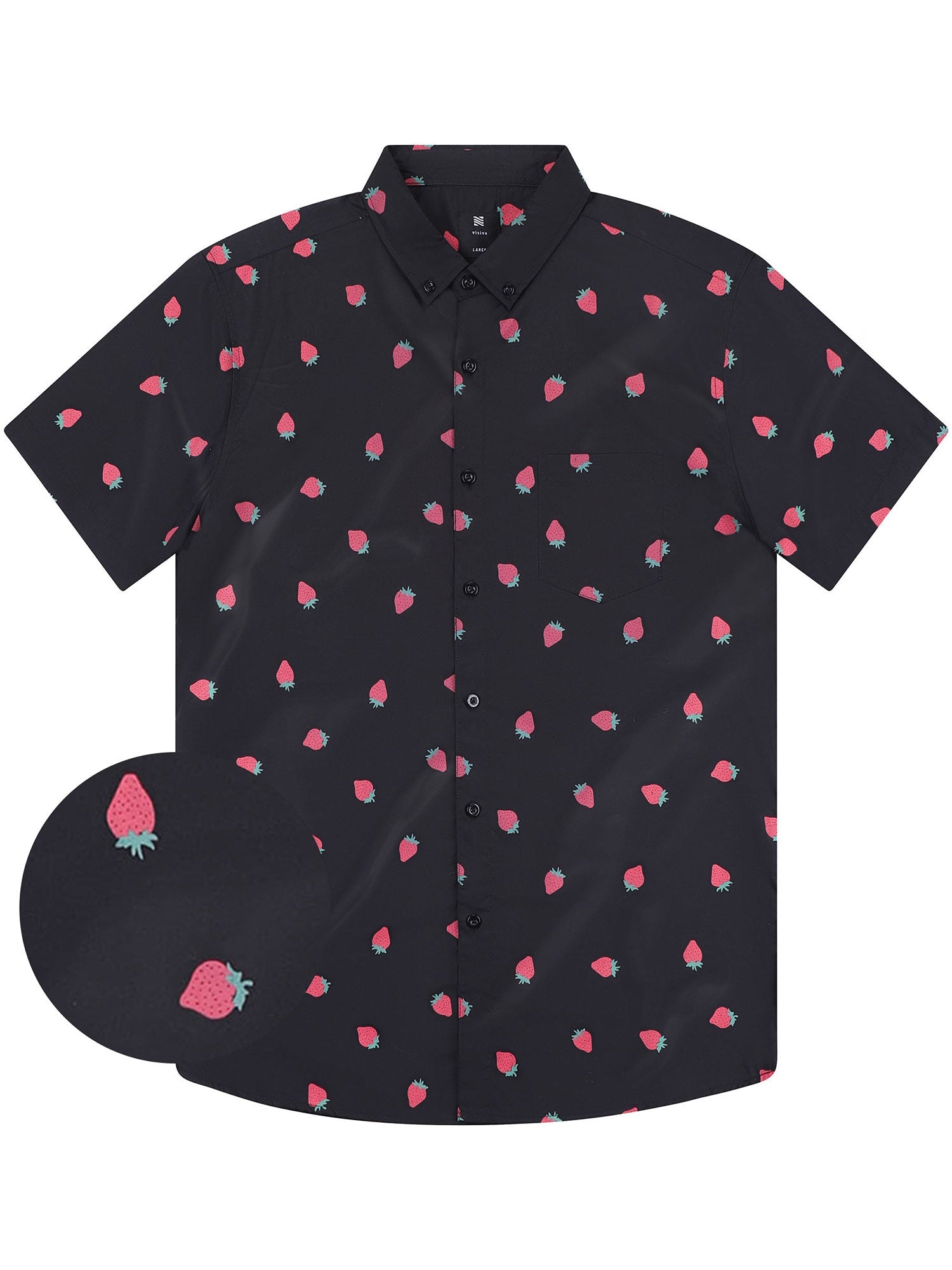 Strawberry Oxford - Black