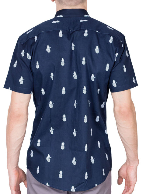 Pineapple Solid - Navy