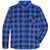 Default Flannel Long Sleeve Shirts Big And Tall Heavy Jacket For Men - White/Black