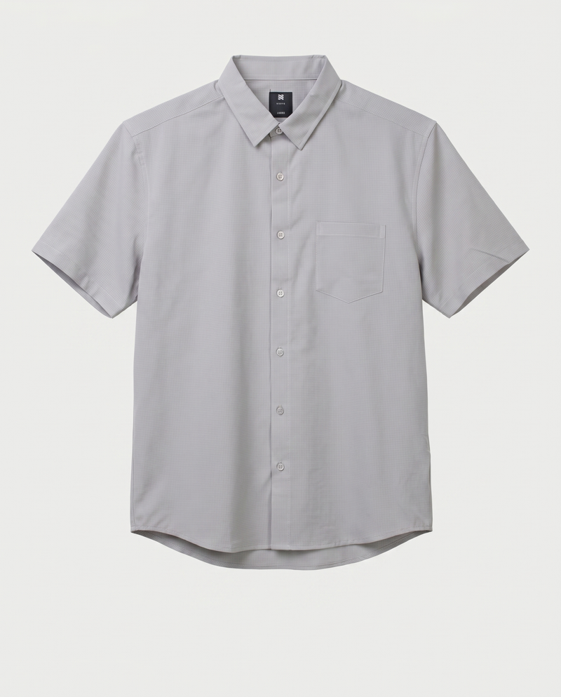 Aeroflex Short Sleeve Button Up Dress Shirt (Kit Item)