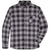 Default Flannel Long Sleeve Shirts Big And Tall Heavy Jacket For Men - Blue/Black