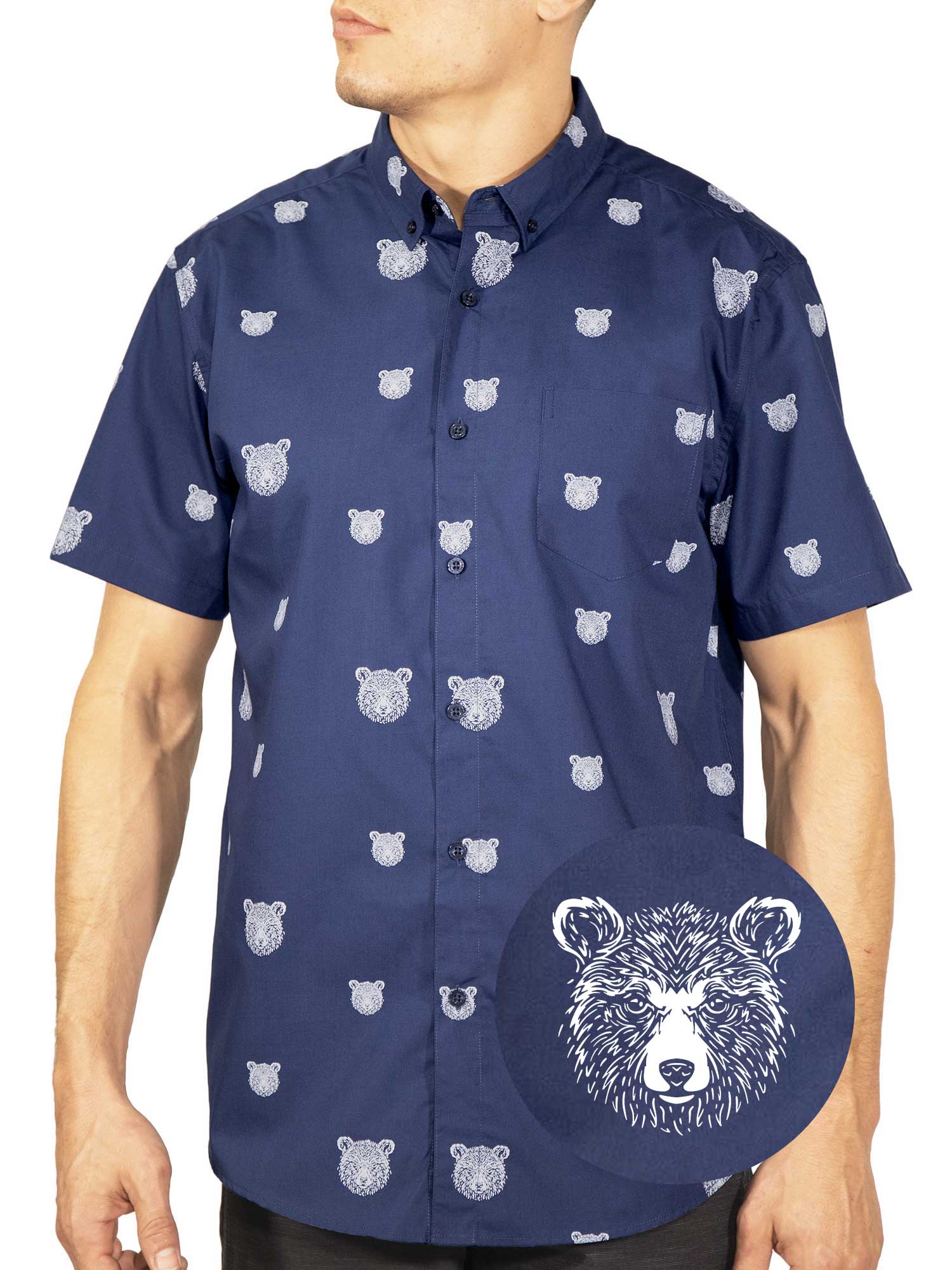 Dark Blue Bear