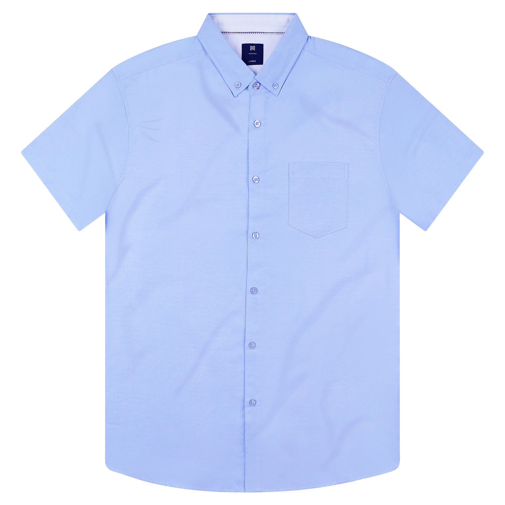 Solid Oxford - Sky Blue