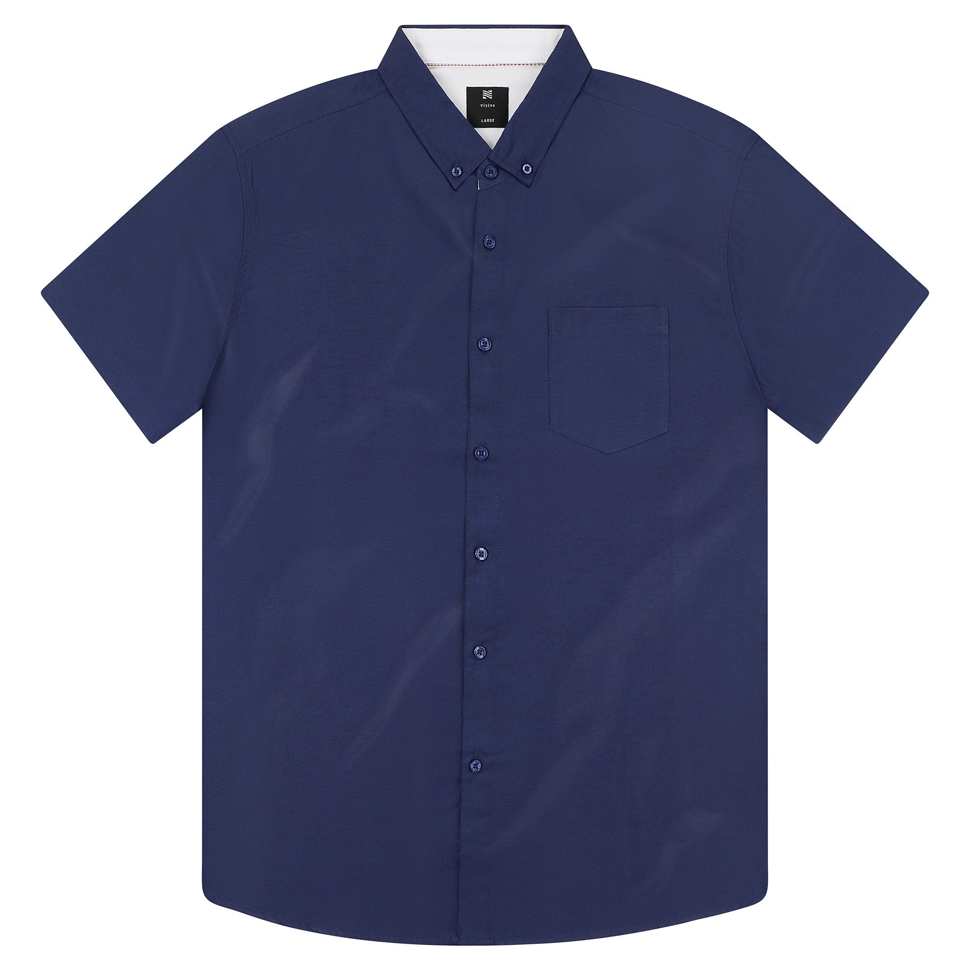 Solid Oxford - Navy